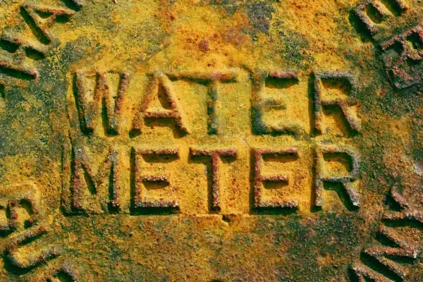 Residential water meter at a Hawke’s Bay home ready for council water metering